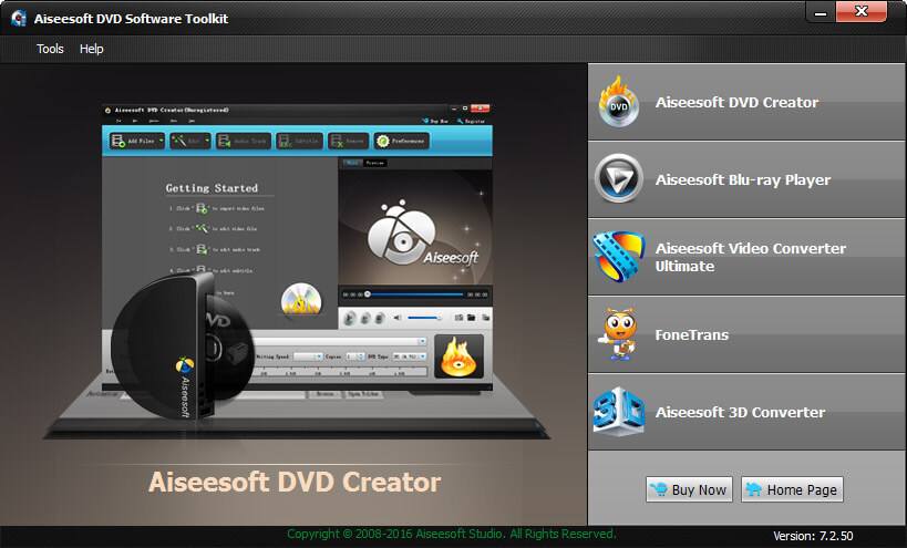 Aiseesoft DVD Software Toolkit