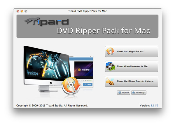 Tipard DVD Ripper Pack for Mac