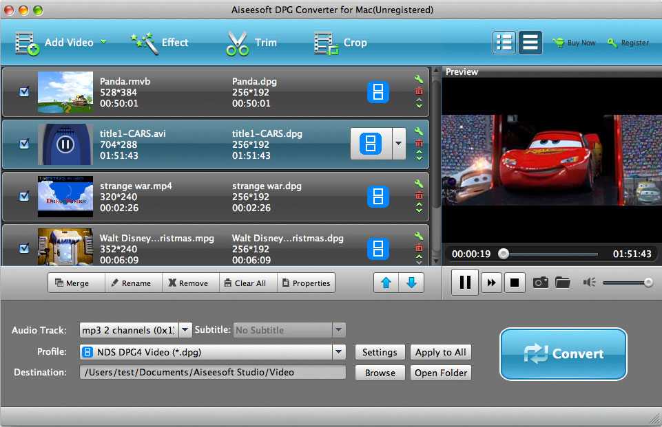 Aiseesoft DPG Converter for Mac