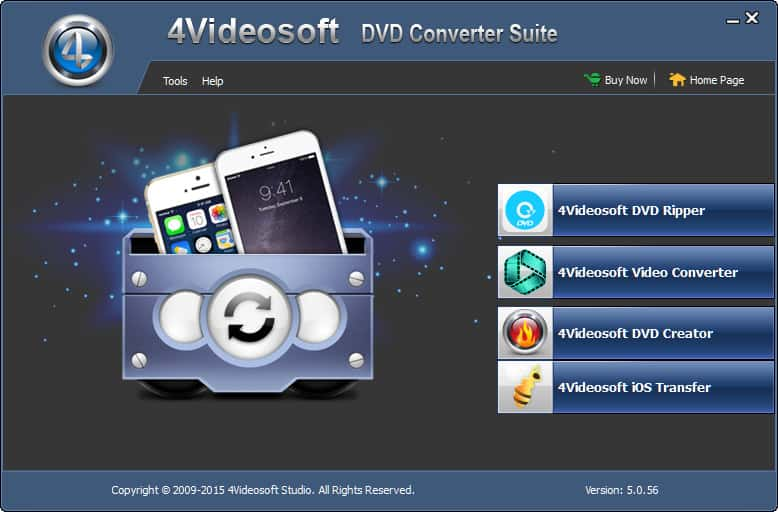 4Videosoft DVD Converter Suite Platinum