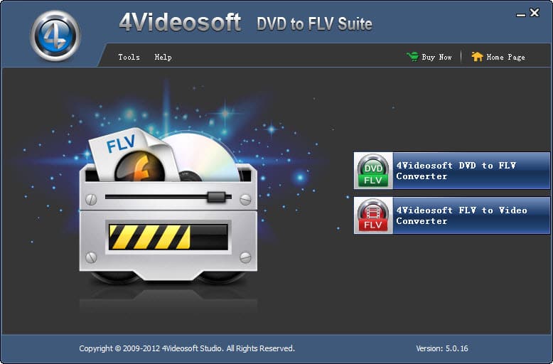 4Videosoft DVD to FLV Suite