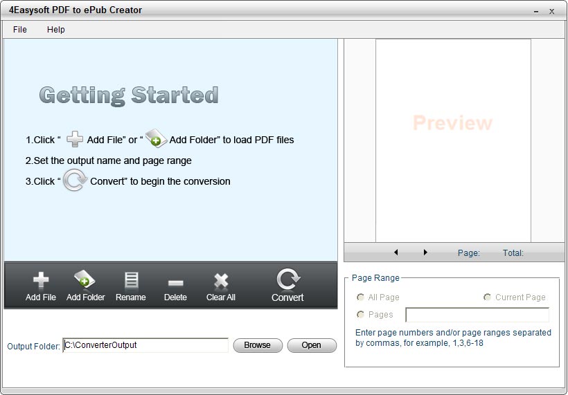 4Easysoft PDF to ePub Creator