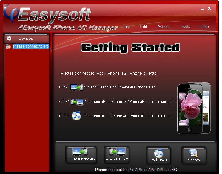 4Easysoft iPhone 4G Manager