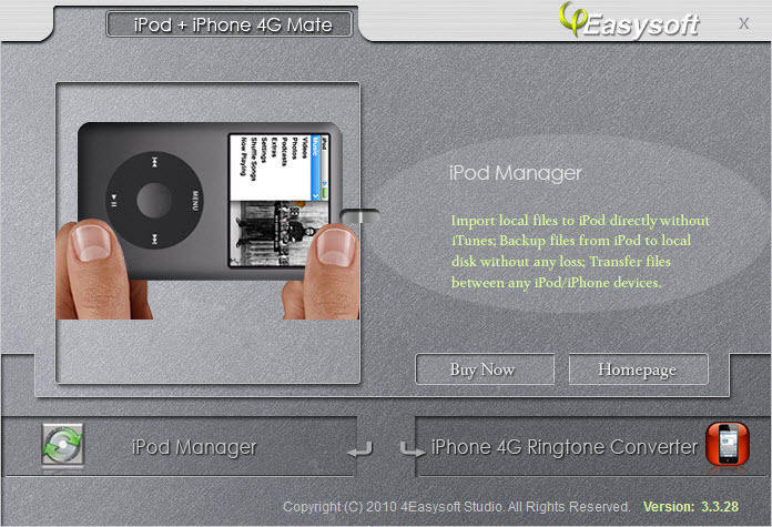 4Easysoft iPod + iPhone 4G Mate