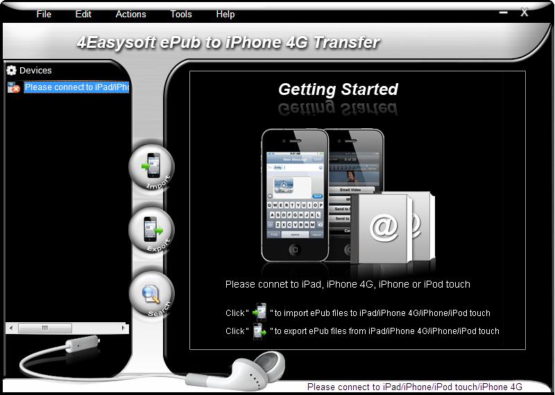 4Easysoft ePub to iPhone 4G Transfer