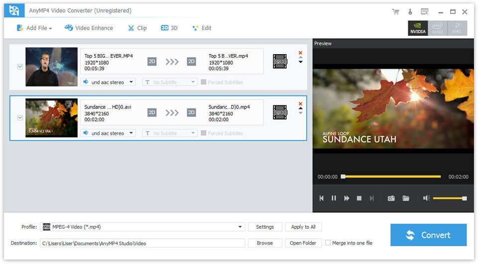 AnyMP4 Video Converter