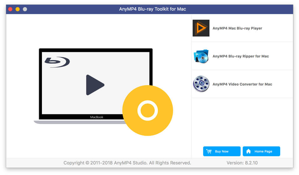 AnyMP4 Blu-ray Toolkit for Mac