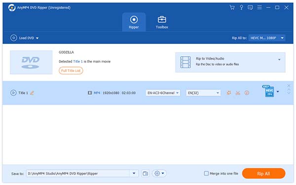 AnyMP4 DVD Ripper
