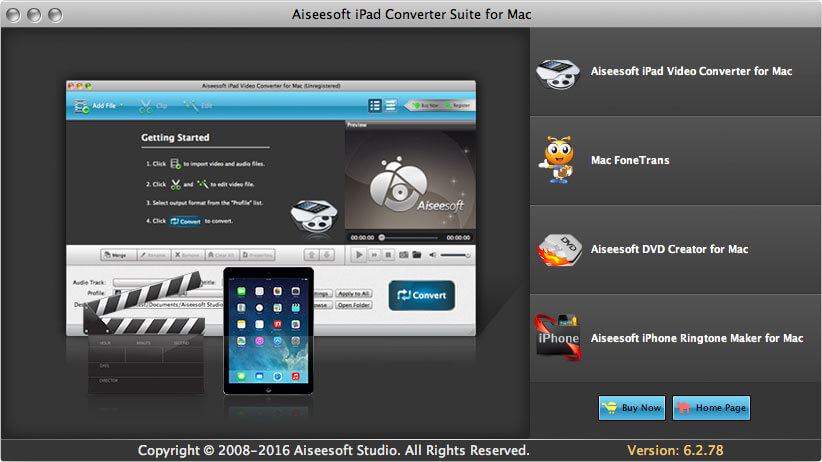 Aiseesoft iPad Converter Suite for Mac