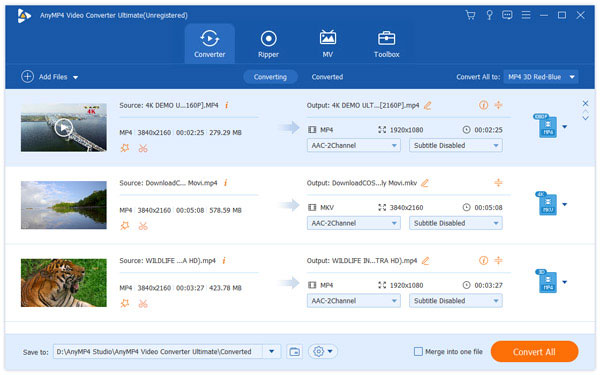 AnyMP4 Video Converter Ultimate