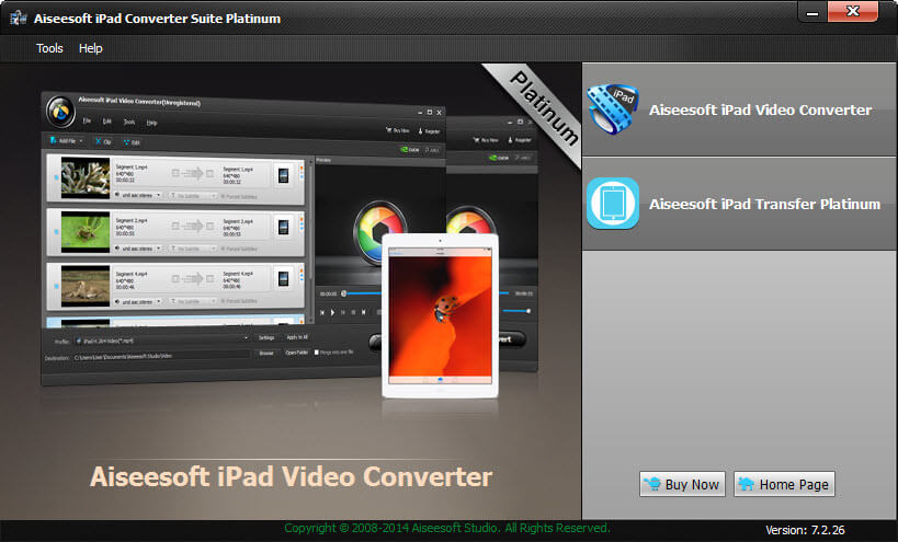 Aiseesoft iPad Converter Suite Platinum