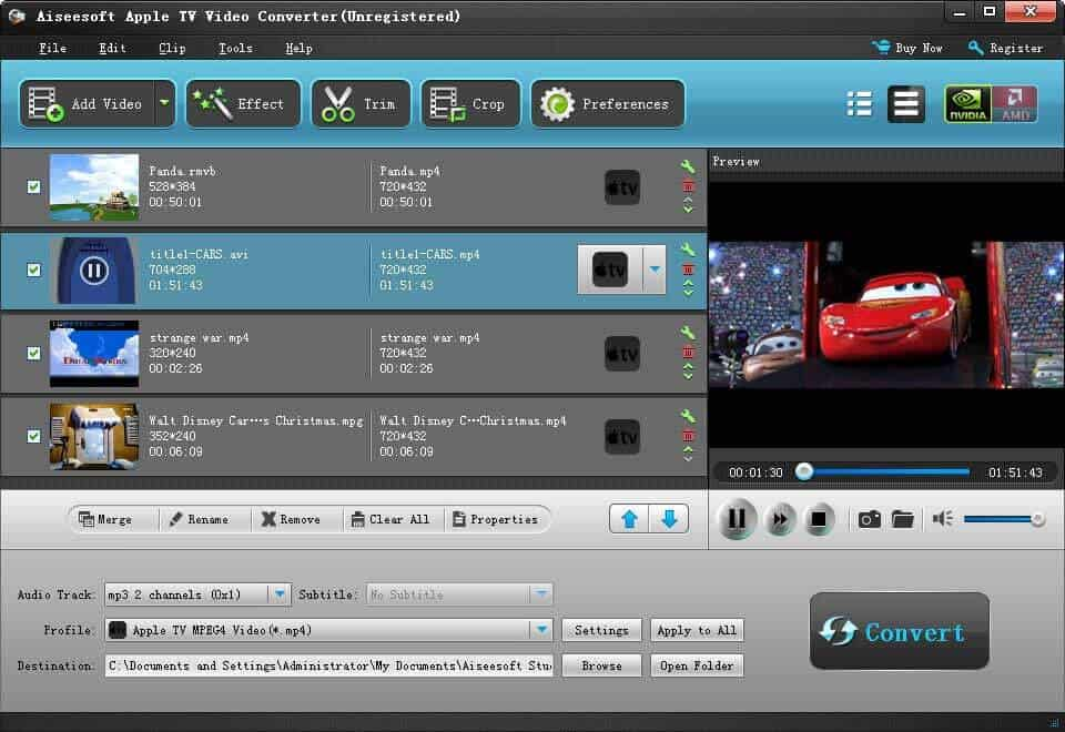 Aiseesoft Apple TV Video Converter