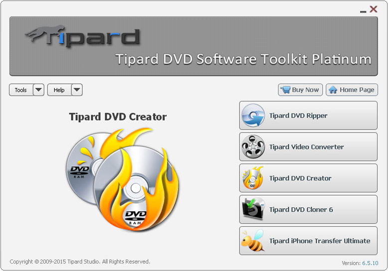 Tipard DVD Software Toolkit Platinum