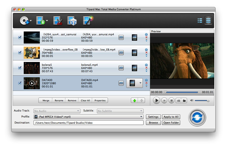 Tipard Mac Total Media Convert Platinum