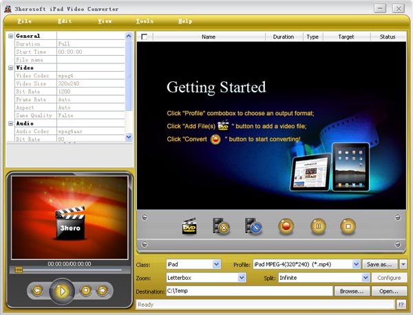 3herosoft iPad Video Converter