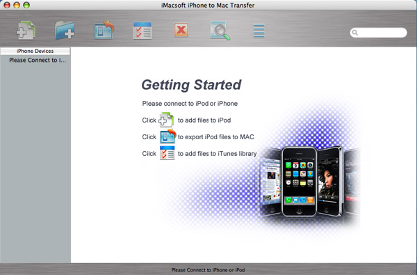 iMacsoft iPhone to Mac Transfer