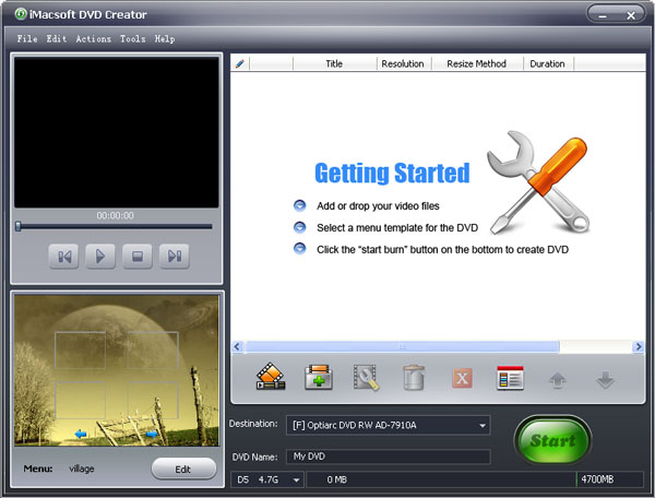 iMacsoft DVD Creator