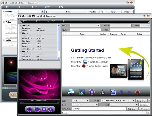 iMacsoft DVD to iPad Suite