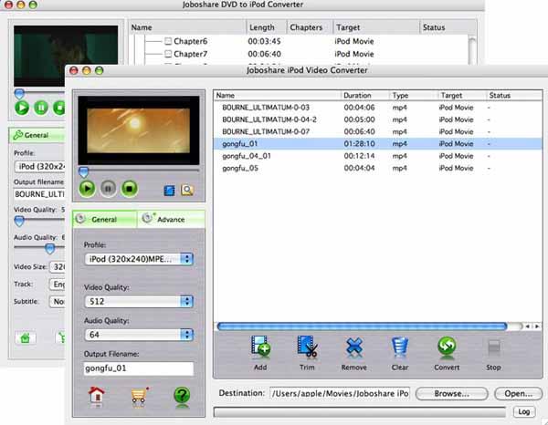 3herosoft DVD to iPod Suite for Mac