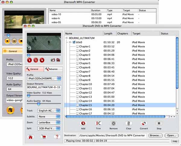 3herosoft DVD to MP4 Suite for Mac