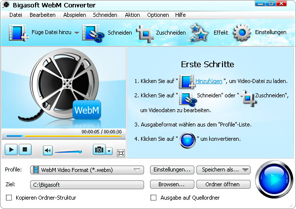 Bigasoft WebM Converter