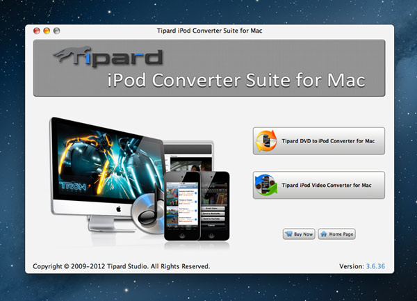 Tipard iPod Converter Suite for Mac