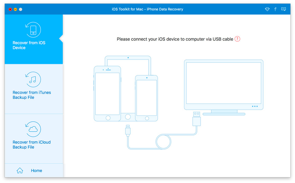 AnyMP4 iPhone Data Recovery for Mac