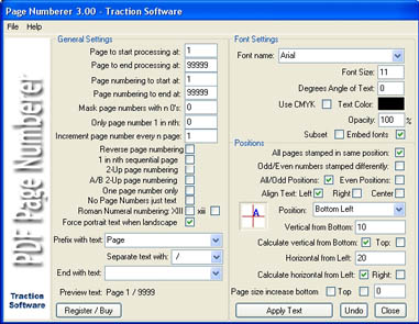 PDF Page Numberer