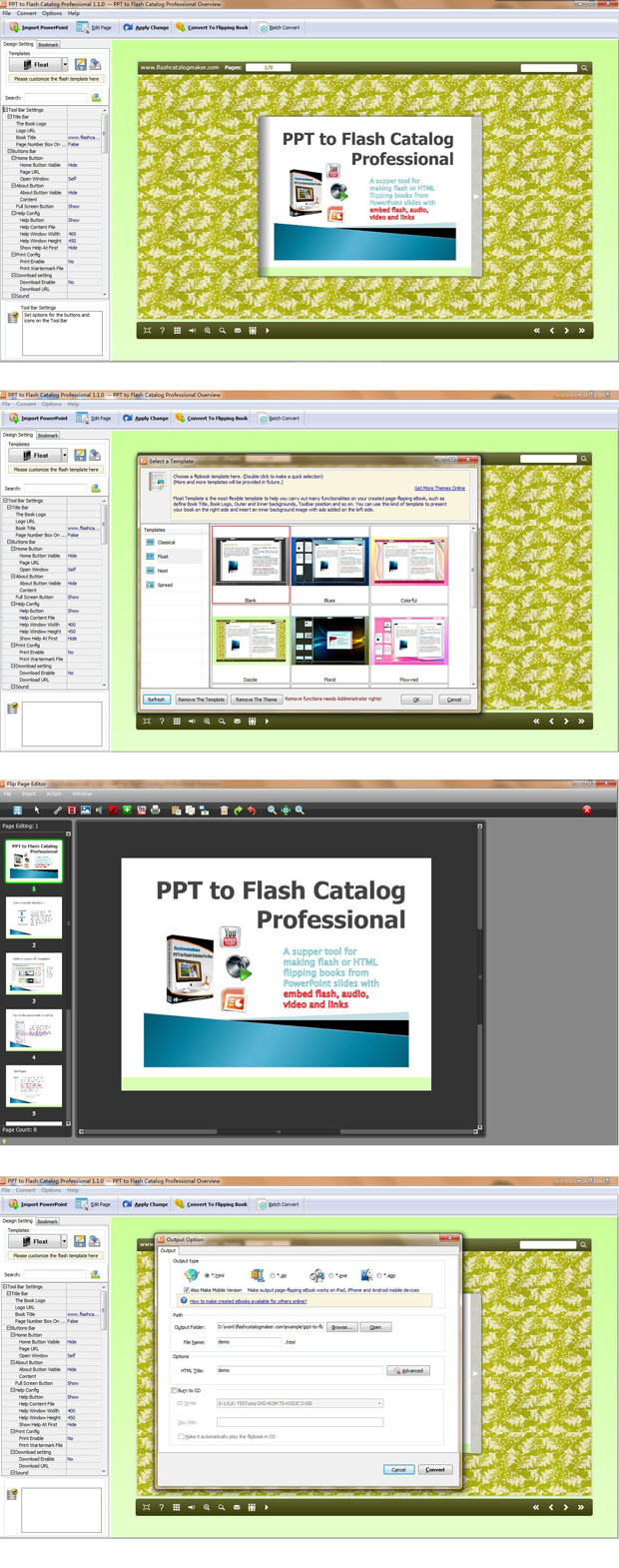 PPT to Flash Catalog Pro