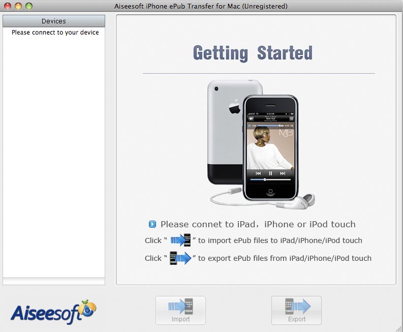 Aiseesoft iPhone ePub Transfer for Mac