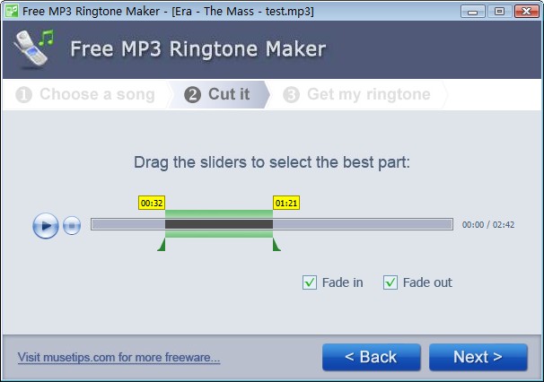 Free MP3 Ringtone Maker (Portable)