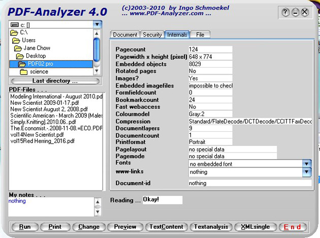 Free PDF Analyzer