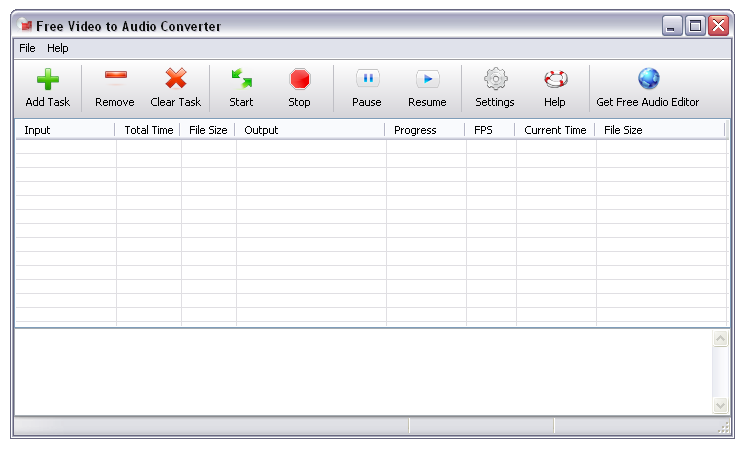 Free Video To Audio Converter 2012