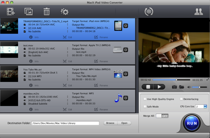 MacX iPad Video Converter