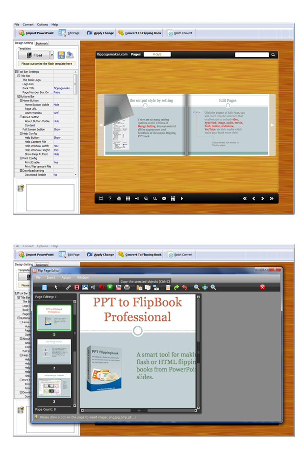 PPT to FlipBook Professional