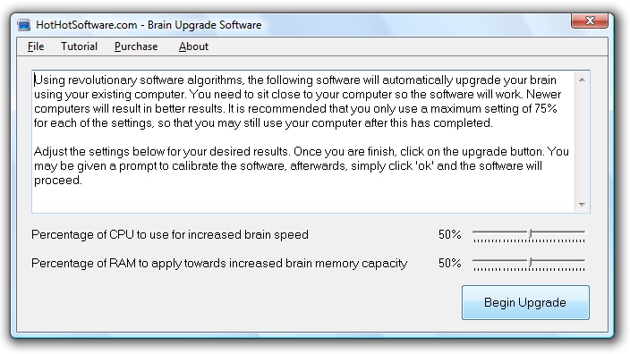 Buy Brain Upgrade software to upgrade your brain c