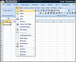 Buy Excel 2007 Ribbon to old Excel 2003 Classic Me