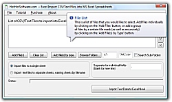 Buy Excel Import CSV Files into MS Excel