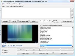 Buy Delete Windows Media Player Files from Playlis