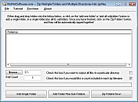 Buy Zip Multiple Folders and Multiple Directories