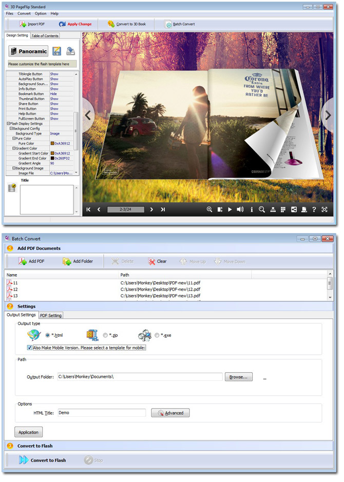 3DPageFlip Lite – freeware