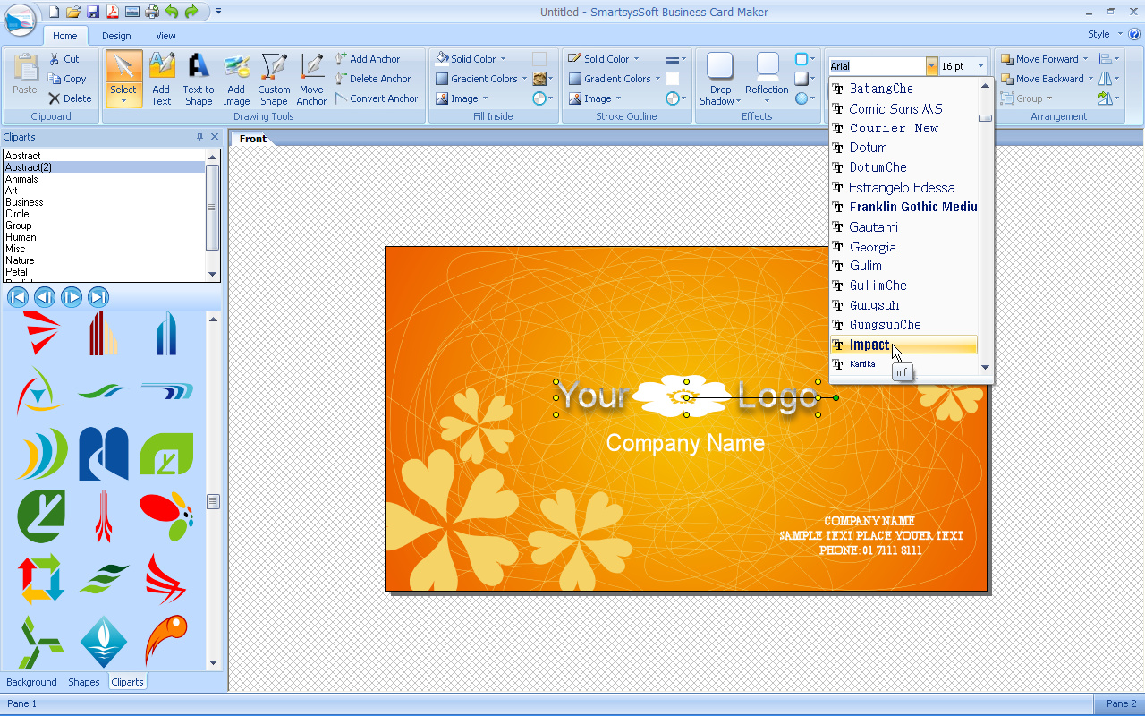 SmartsysSoft Business Card Maker