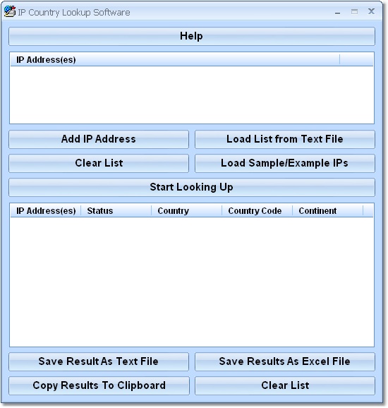 IP Country Lookup Software