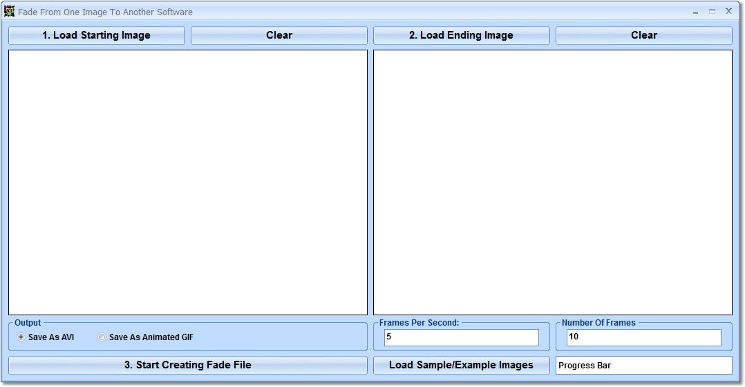 Fade One Image Into Another Software