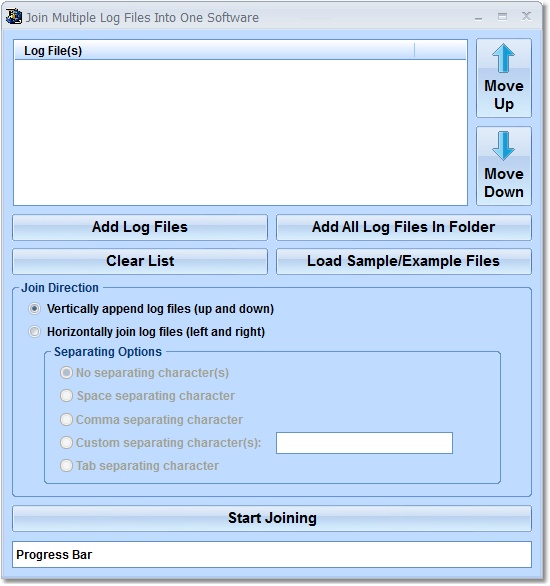 Join (Merge, Combine) Multiple Log Files Into One