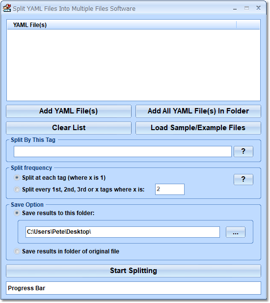 Split YAML Files Into Multiple Files Software