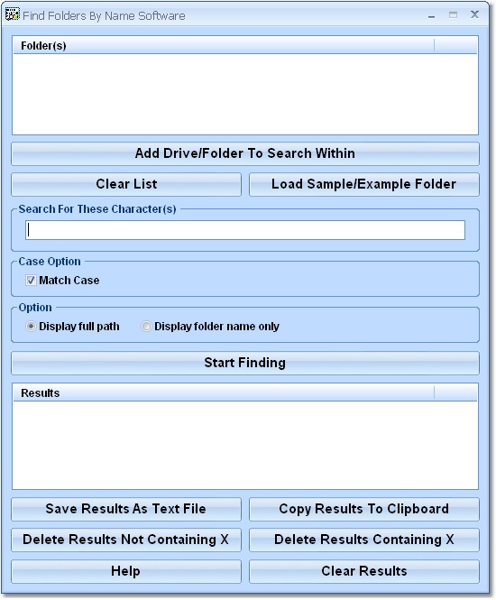 Find Folders By Name Software