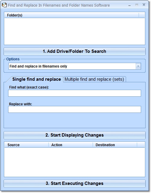 Find and Replace In Filenames and Folder Names Sof