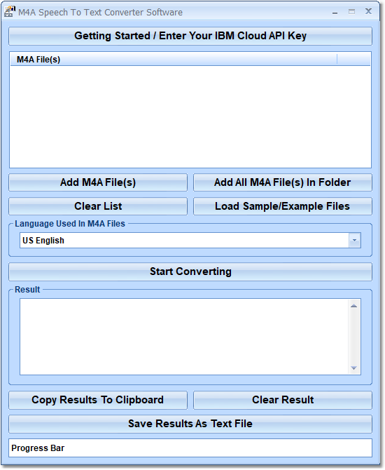 M4A Speech To Text Converter Software