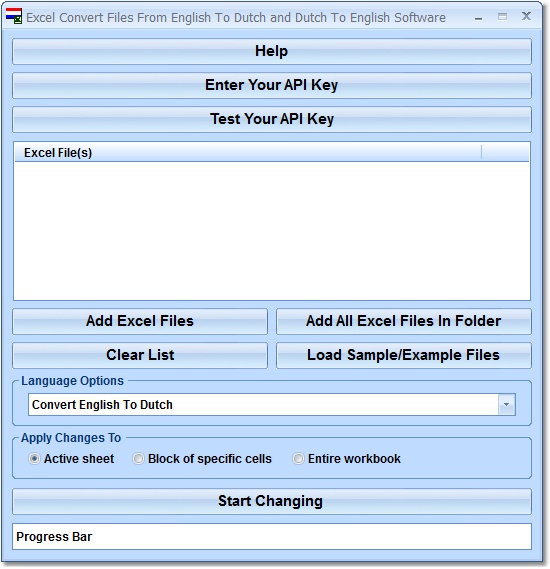 Excel Convert Files From English To Dutch and Dutc